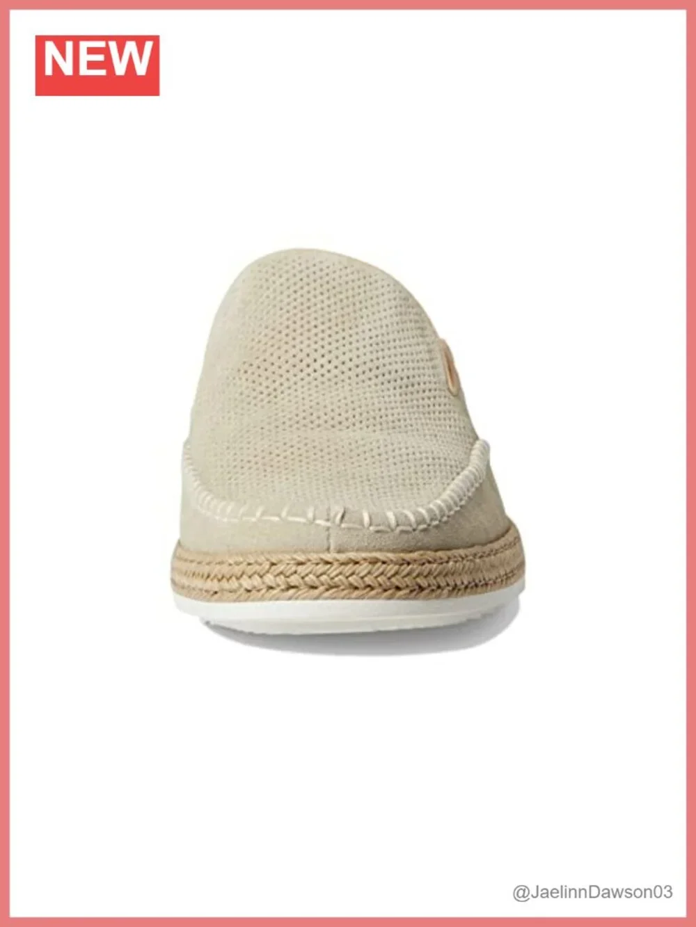 Suede Espadrille Flats Slip-On Casual Comfort Cushioned Lightweight